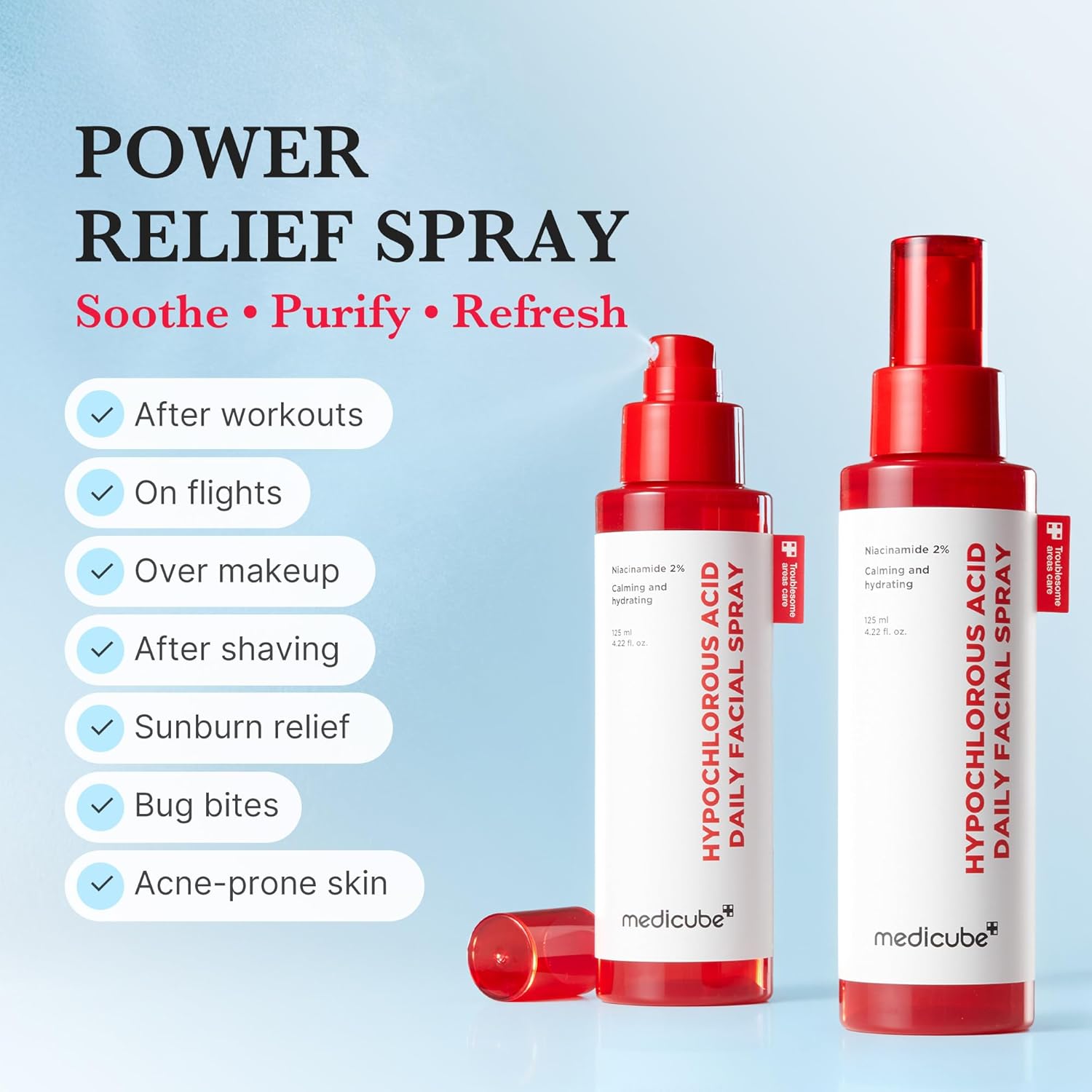 Medicube Hypochlorous Acid Daily Facial Spray 125 ml