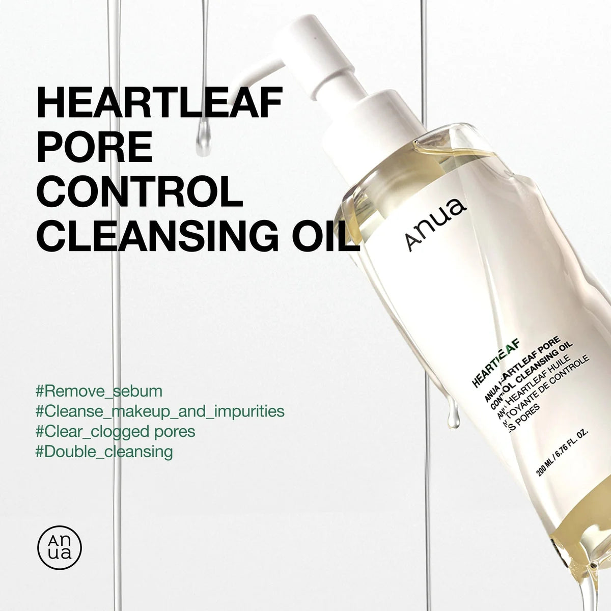 Anua Heartleaf Pore Control Cleansing Oil 200 ml