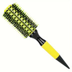 hair pro hair plastic roller brush yellow small