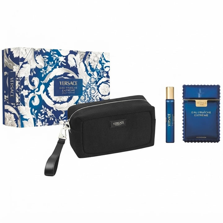 عطر فاخر فرزاتشي Eau Fraiche Extreme Cof (Edp +edp +blk Trousse) - للرجال - 100 مل