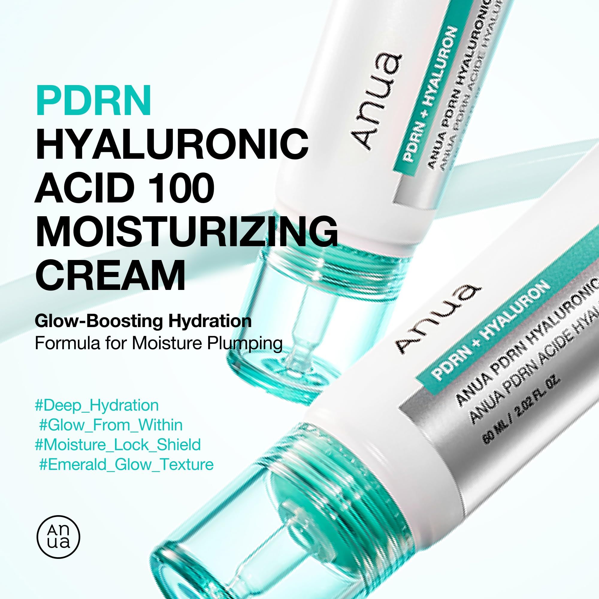 Anua 100 + PDRN + Hyaluran 60 مل - سيروم للوجه