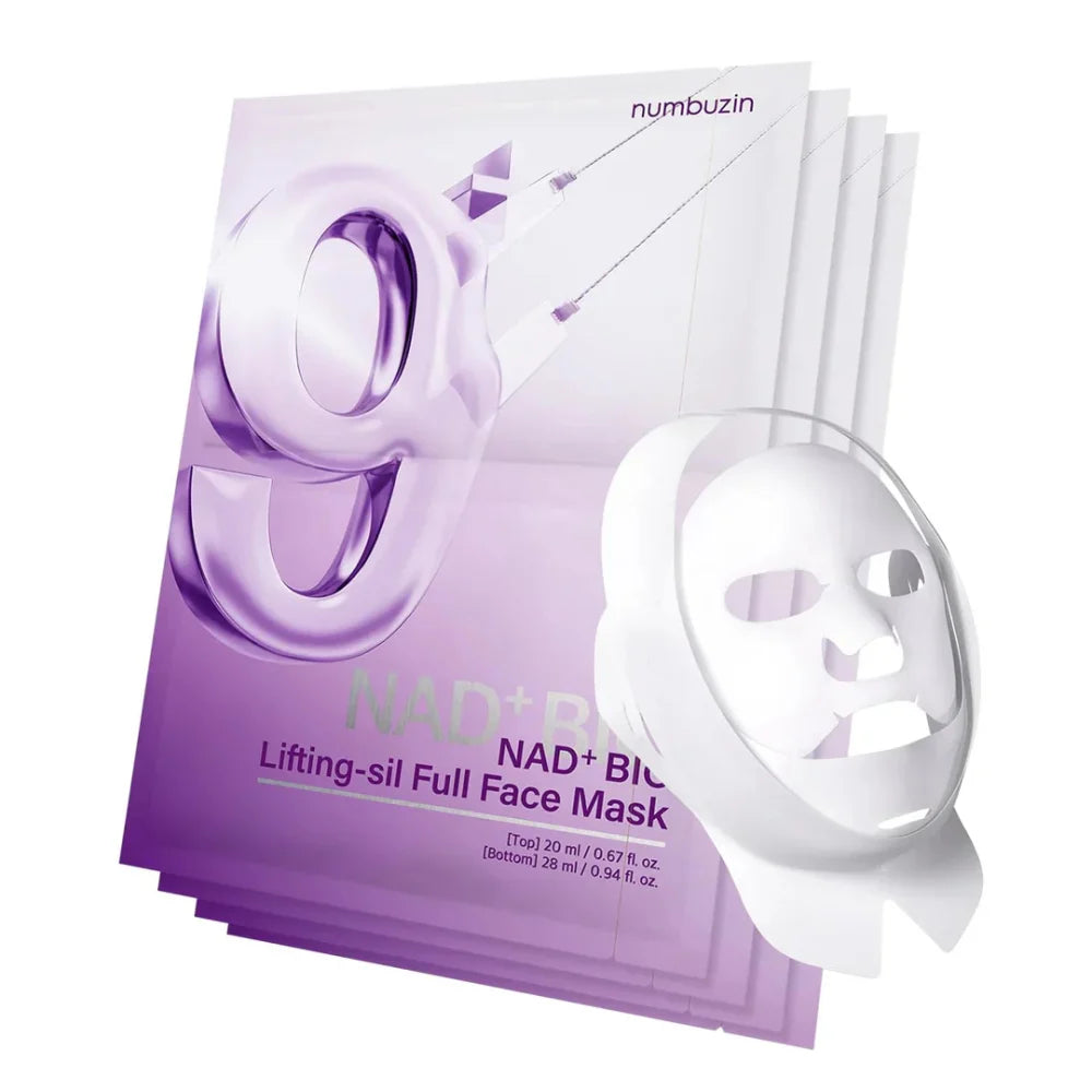 Numbuzin NAD + Bio Lifting-Sil Full Face Mask 9
