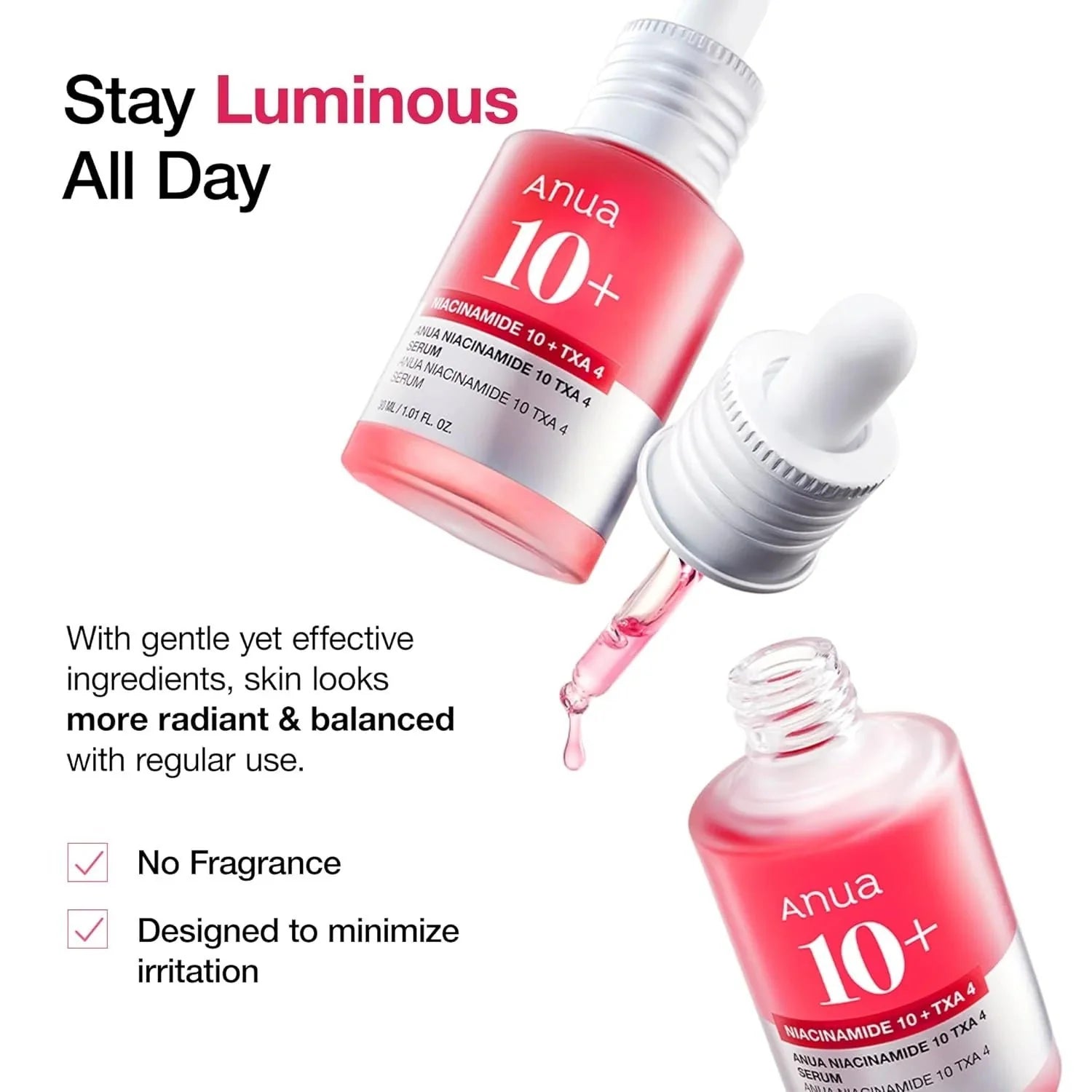 Anua Niacinamide 10% + TXA 4% 30 ml - Face Serum