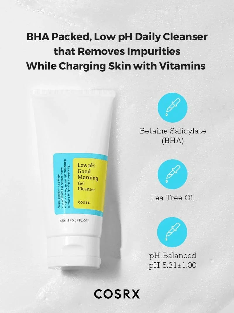 COSRX Low Ph Good Morning Gel Cleaner