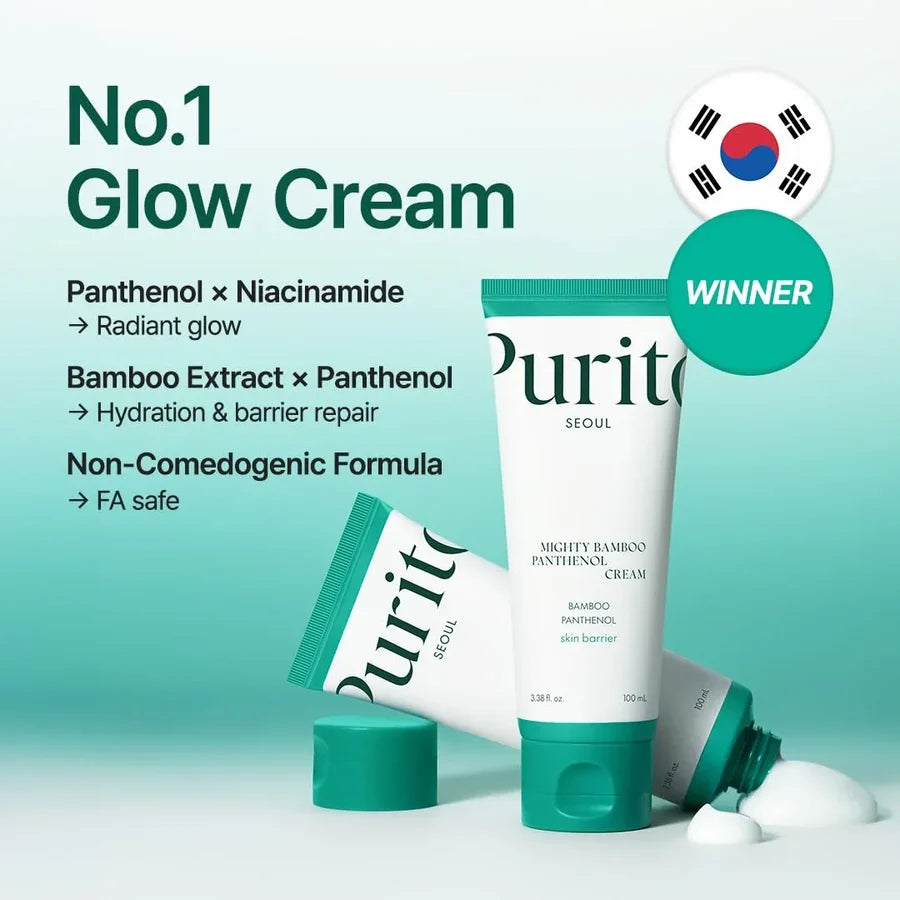 Purito Seoul Mighty Bamboo Panthenol Moisture Cream 100 ml