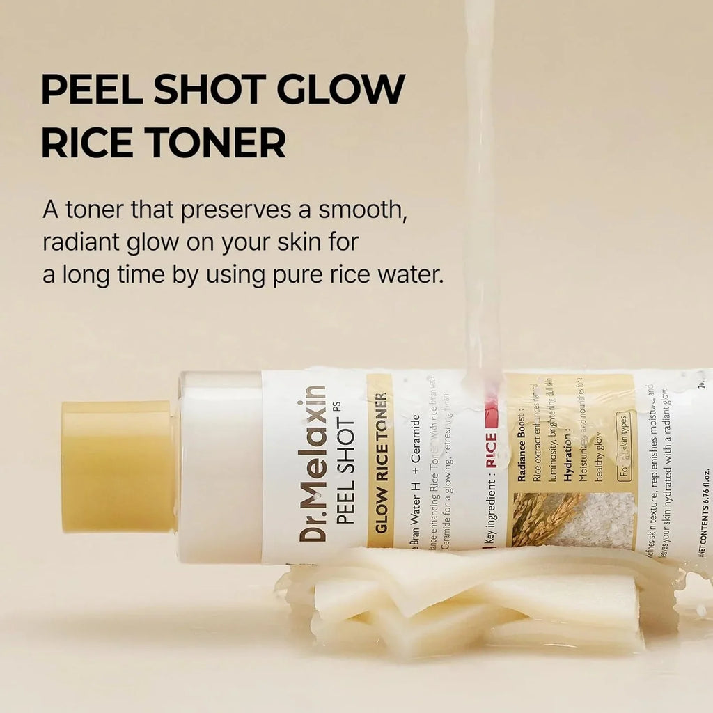 Dr Melaxin Glow White Rice Toner 200 ml