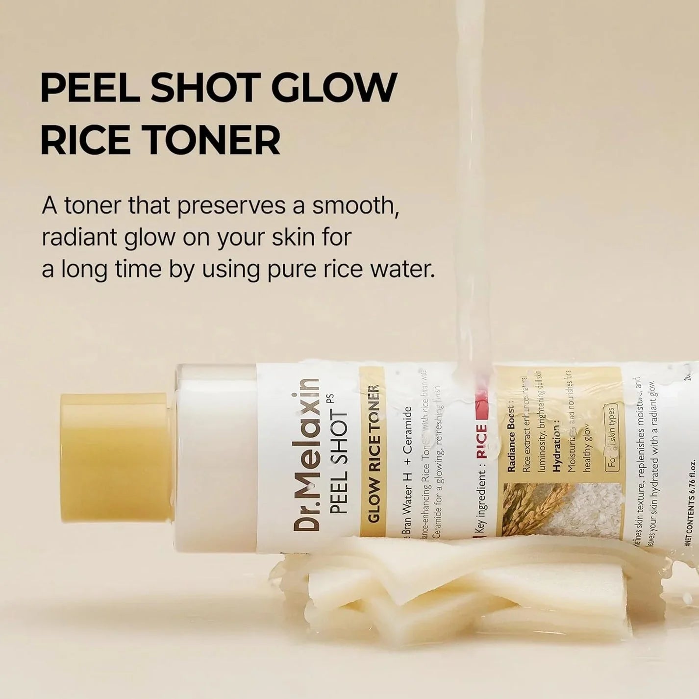 Dr Melaxin Glow White Rice Toner 200 ml