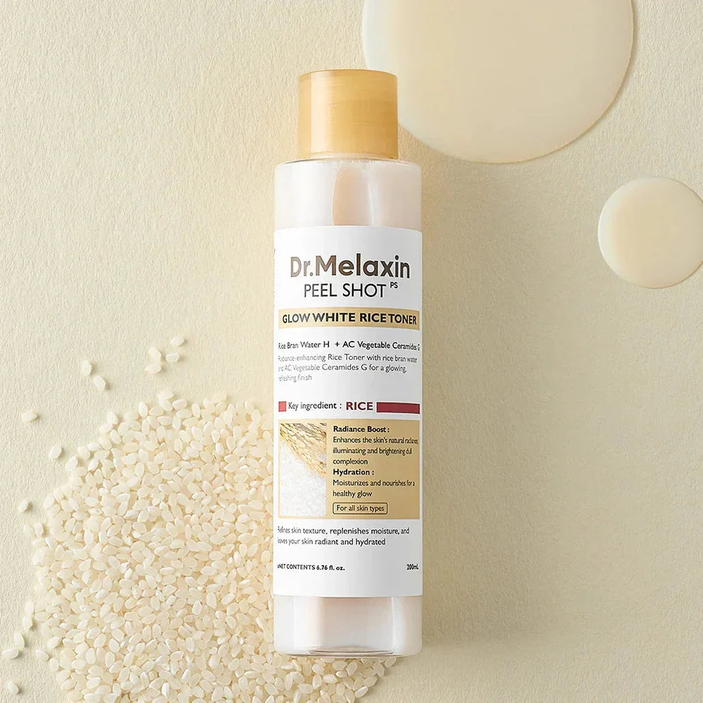 Dr Melaxin Glow White Rice Toner 200 ml