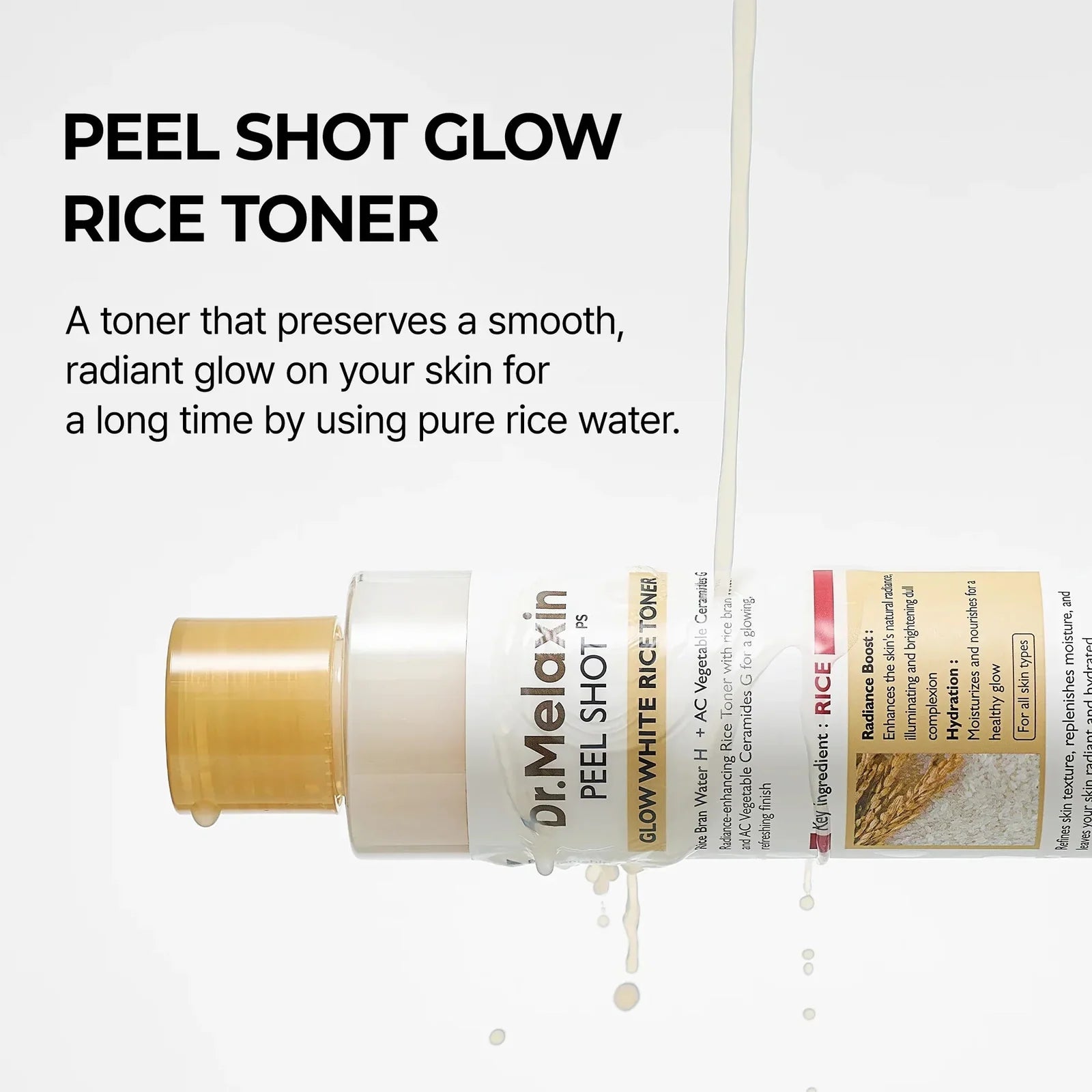 Dr Melaxin Glow White Rice Toner 200 ml