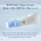 Beauty Of Josron Relief Sun Aqua Fresh Rice + B5 SPF 50+