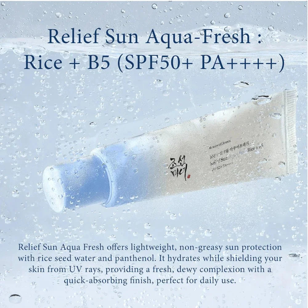 Beauty Of Josron Relief Sun Aqua Fresh Rice + B5 SPF 50+
