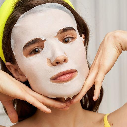7days face mask easy wednesday while you watch your favorite show with green tea and pear 28 g