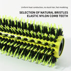 hair pro hair plastic roller brush yellow medium