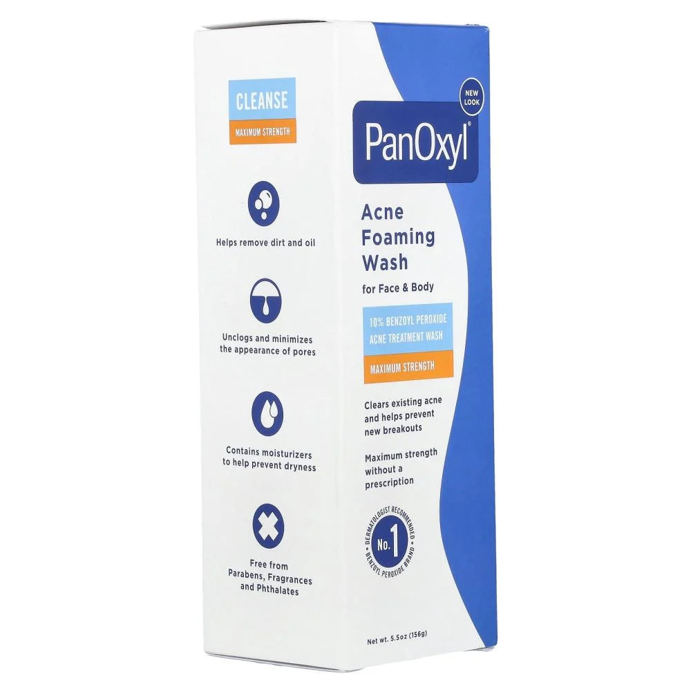 Panoxyl Acne Foaming Wash 10% 156 g