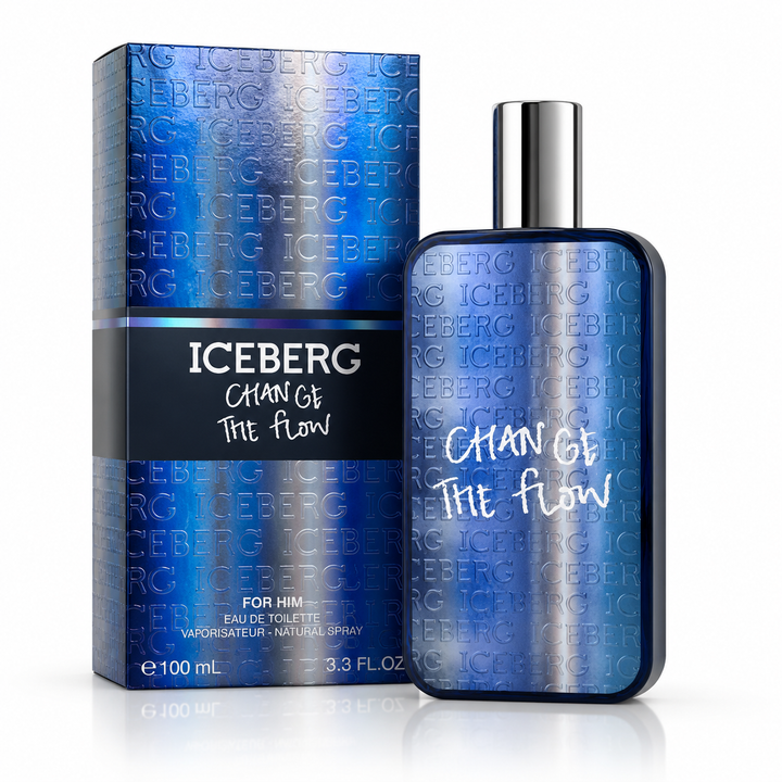 عطر فاخر Iceberg Change The Flow Spray - للرجال - ماء تواليت - 100 مل