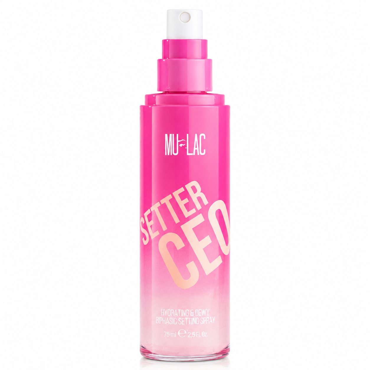 Mulac Face Make Up Setter Ceo Hydrating & Dewy Biphasic Setting Spray 75 Ml