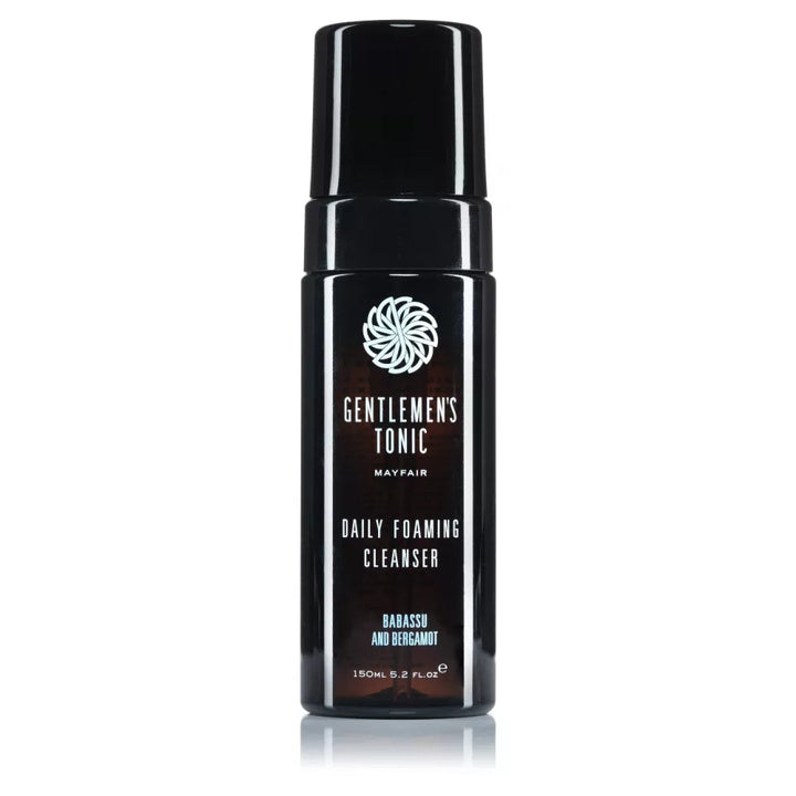 غسول وجه لطيف Gentlemens Tonic Grooming Babassu Bergamot Daily Foaming Cleanser - 150 مل