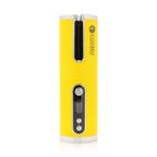 cozmo portable automatic hair curler yellow