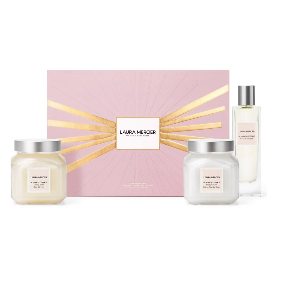 laura mercier the daydreamers indulgence luxe indulgence set duo almond coconut