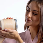Papaya and aloe vera hair mask for moisturizing