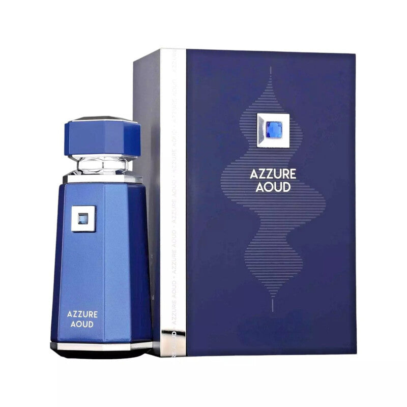 French Avenue Azure Aoud Eau de Parfum for Him 100ml – Men’s Oud Fragrance Perfume