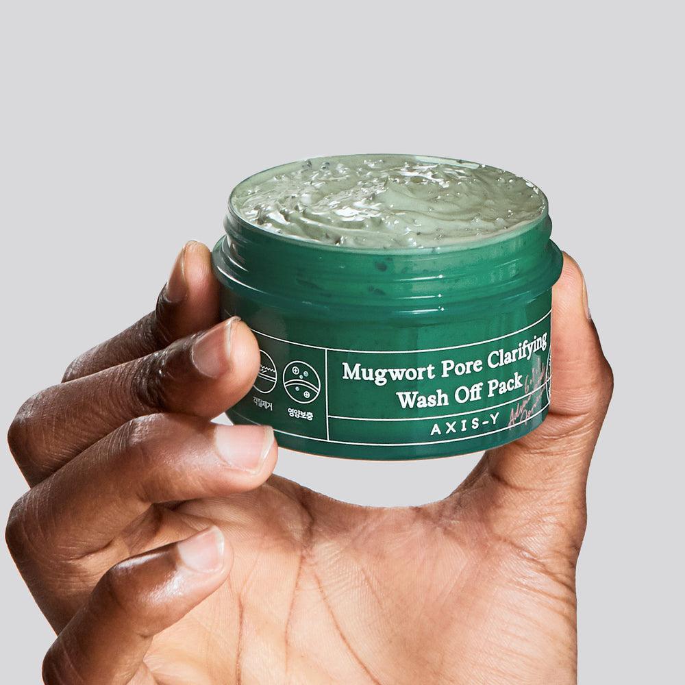 axis y mugwort pore clarifying wash off pack 100ml