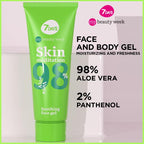 7days my beauty week soothing face gel skin meditation 80 ml