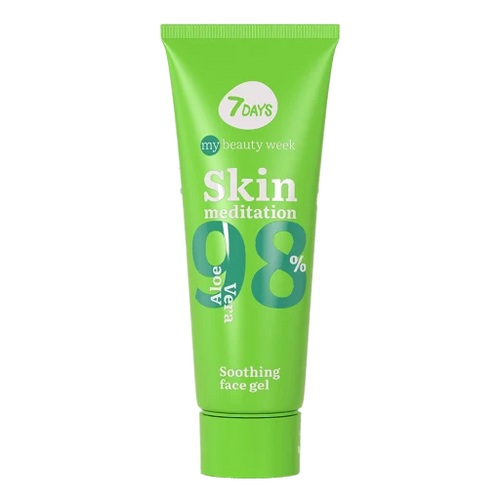 7days my beauty week soothing face gel skin meditation 80 ml